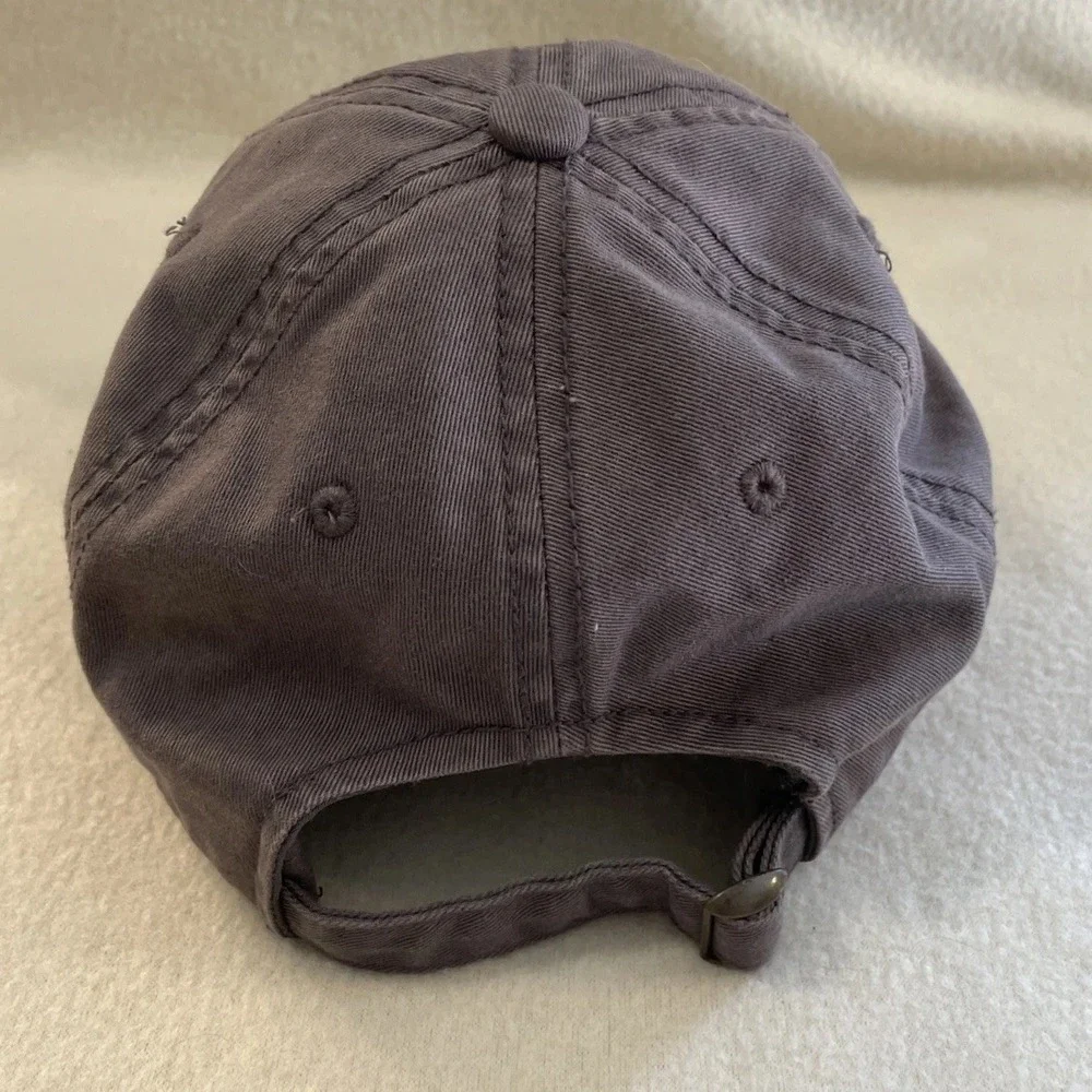 Purdue University Boilermakers Top Of The World Adult One Size Gray Baseball Cap
